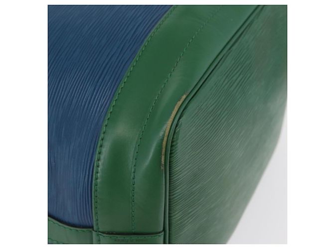 Noe Louis Vuitton Epi Noé Schultertasche Bicolor Grün Blau M44044 LV Auth BA10355 - Ansicht 9