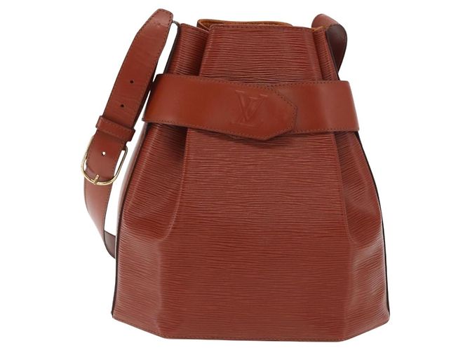 LOUIS VUITTON Epi Sac de Paul PM Borsa a Spalla Marrone M80203 LV Auth 171685 - vista 13