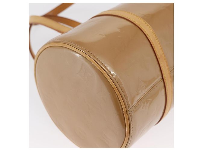 LOUIS VUITTON Borsa a Mano Monogram Vernis Bedford Noisette M91329 LV Auth 171681 Nocciola - vista 14