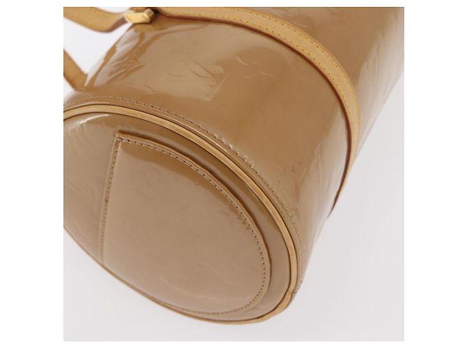 LOUIS VUITTON Borsa a Mano Monogram Vernis Bedford Noisette M91329 LV Auth 171681 Nocciola - vista 16