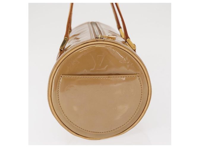 LOUIS VUITTON Borsa a Mano Monogram Vernis Bedford Noisette M91329 LV Auth 171681 Nocciola - vista 4