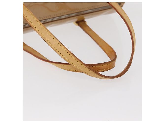 LOUIS VUITTON Borsa a Mano Monogram Vernis Bedford Noisette M91329 LV Auth 171681 Nocciola - vista 7