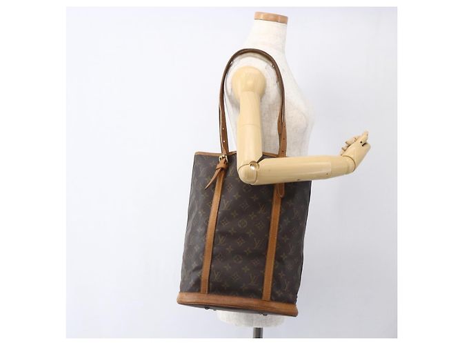 LOUIS VUITTON Borsa a Spalla Monogram Bucket GM M42236 LV Auth 171077 Monogramma - vista 22