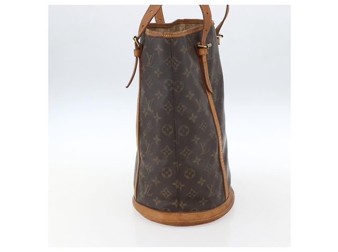 LOUIS VUITTON Borsa a Spalla Monogram Bucket GM M42236 LV Auth 171077 Monogramma - vista 4