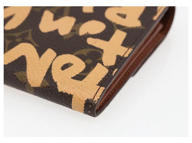 LOUIS VUITTON Cartera de Crédito Graffiti Naranja M92190 Auth 168049SAV Monograma - vista 15