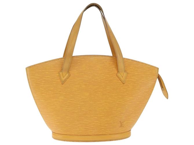 LOUIS VUITTON Borsa a Spalla Saint Jacques Epi Gialla M52269 Auth 171686 Giallo - vista 13