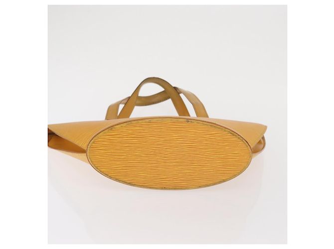LOUIS VUITTON Borsa a Spalla Saint Jacques Epi Gialla M52269 Auth 171686 Giallo - vista 5