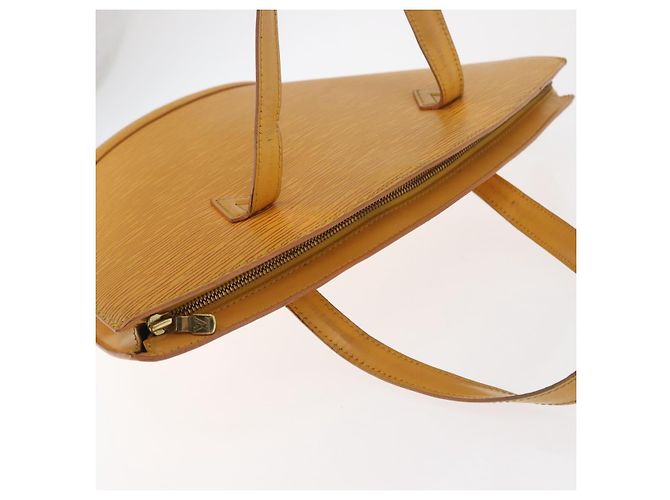 LOUIS VUITTON Borsa a Spalla Saint Jacques Epi Gialla M52269 Auth 171686 Giallo - vista 6