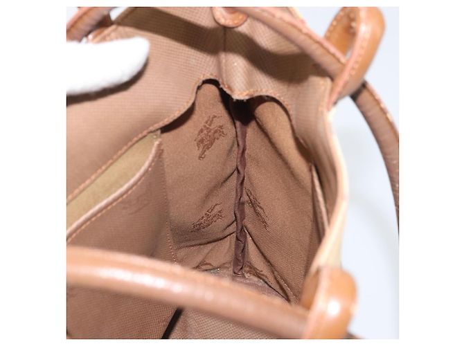 Burberrys Nova Check Tote Bag aus Canvas Beige Auth ep13077 - Ansicht 17
