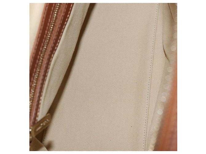 Borsa a mano in pelle marrone oro Jimmy Choo Auth BA10473 D'oro - vista 11