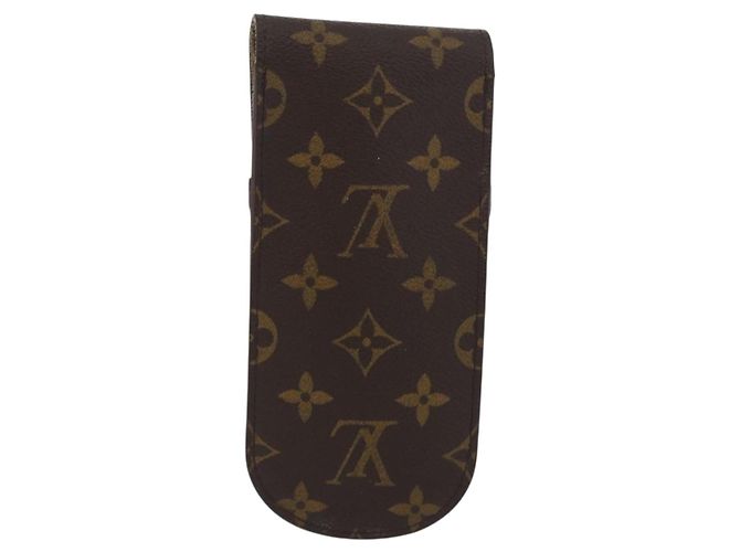 LOUIS VUITTON Monogram Etui Lunette Rabat Estojo de Óculos M62970 LV Auth BA10693 Monograma - vista 2