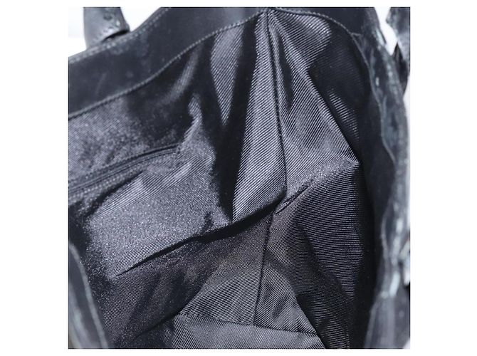 Borsa a mano in tela GG Gucci Nera 002 1121 Auth bs33294 Nero - vista 18
