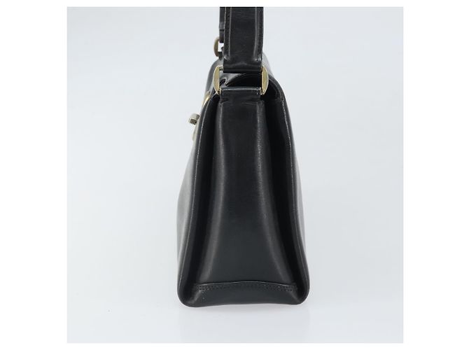 Gucci Borsa a Spalla in Pelle Nera e Oro Auth ep13065 Nero D'oro - vista 4