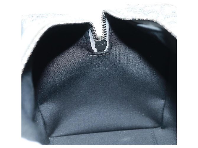 Christian Dior Trotter Canvas Rango 26 Handtasche 2-in-1 Grau Silber Authentisch BA9637SM Braun - Ansicht 24