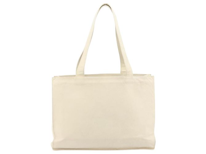 Borsa Tote CHANEL in Pelle Caviar Bianca CC Auth BA10649 Bianco - vista 2