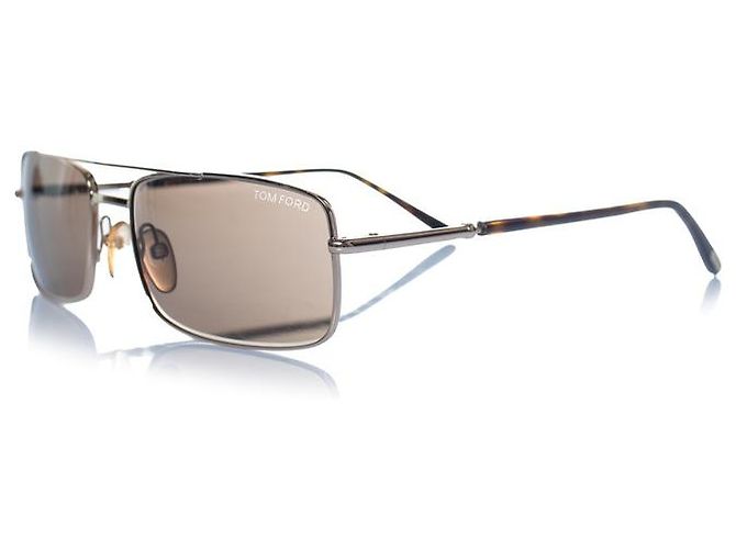 Tom Ford, aviatore Hudson in oro e marrone D'oro - vista 2