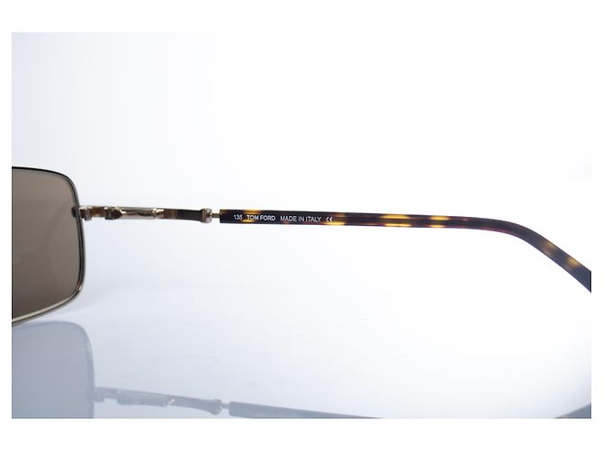 Tom Ford, aviatore Hudson in oro e marrone D'oro - vista 6