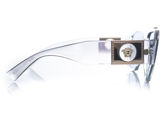 Gafas de sol Medusa transparentes de Versace - vista 3