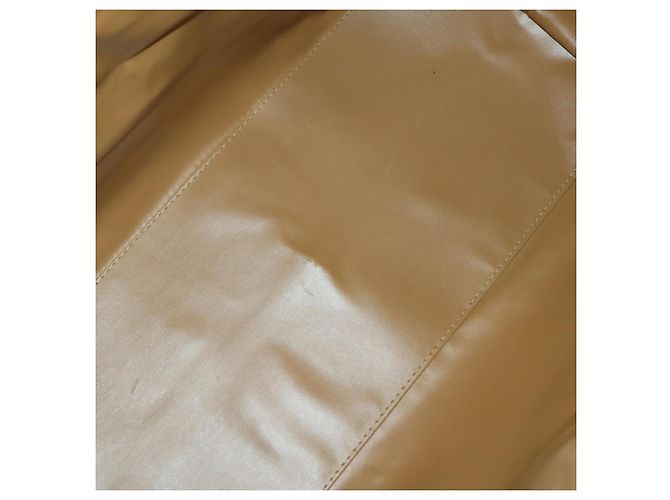 Céline Borsa Boston in tela Macadam CELINE in pelle PVC marrone oro Auth ki6396 D'oro - vista 11