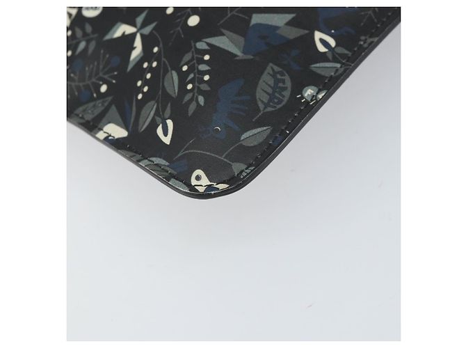 Borsa Clutch FENDI in pelle nera Auth ka2288 Nero - vista 14