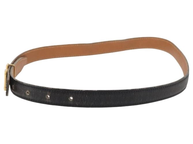 Hermès CINTURA REVERSIBILE HERMES H Constance Pelle 33,1" Nera Auth 168763 Nero - vista 3