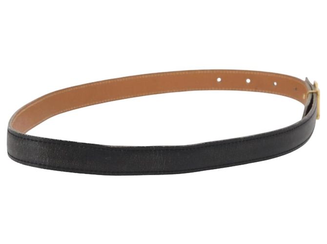Hermès CINTURA REVERSIBILE HERMES H Constance Pelle 33,1" Nera Auth 168763 Nero - vista 4