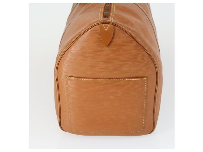 LOUIS VUITTON Epi Keepall 50 Borsa Boston Marrone M42968 LV Auth 168114 - vista 3