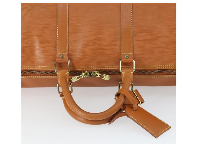 LOUIS VUITTON Epi Keepall 50 Borsa Boston Marrone M42968 LV Auth 168114 - vista 7