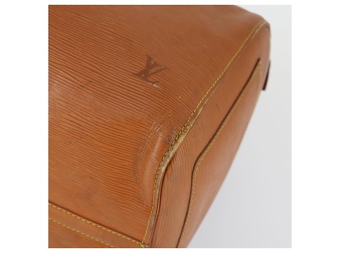 LOUIS VUITTON Epi Keepall 50 Borsa Boston Marrone M42968 LV Auth 168114 - vista 9