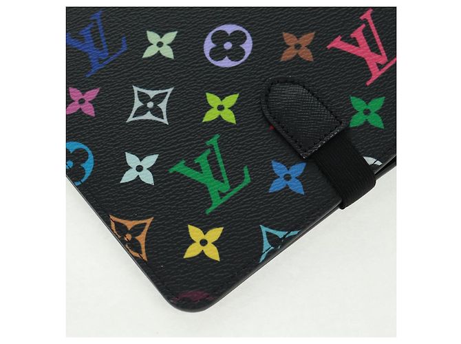 LOUIS VUITTON Multicolor Binder Black LV Auth BA10559SM - view 15