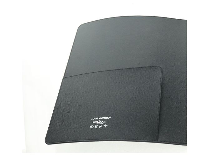 LOUIS VUITTON Multicolor Binder Black LV Auth BA10559SM - view 17