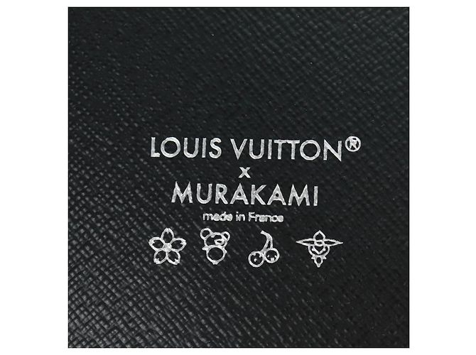LOUIS VUITTON Multicolor Binder Black LV Auth BA10559SM - view 19