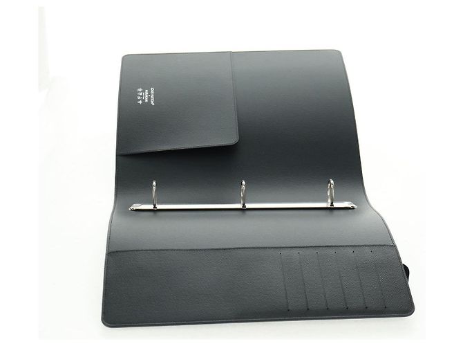 LOUIS VUITTON Multicolor Binder Black LV Auth BA10559SM - view 8