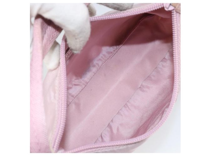 PRADA Handtasche aus Nylon Rosa Auth 171934 Pink - Ansicht 11