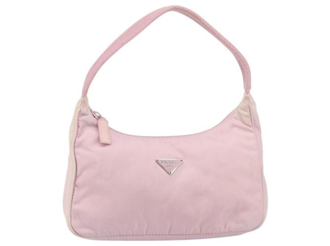 PRADA Handtasche aus Nylon Rosa Auth 171934 Pink - Ansicht 13