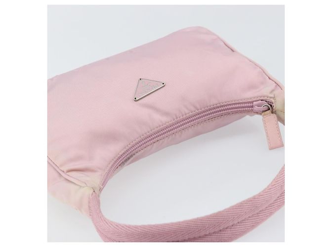 PRADA Handtasche aus Nylon Rosa Auth 171934 Pink - Ansicht 6