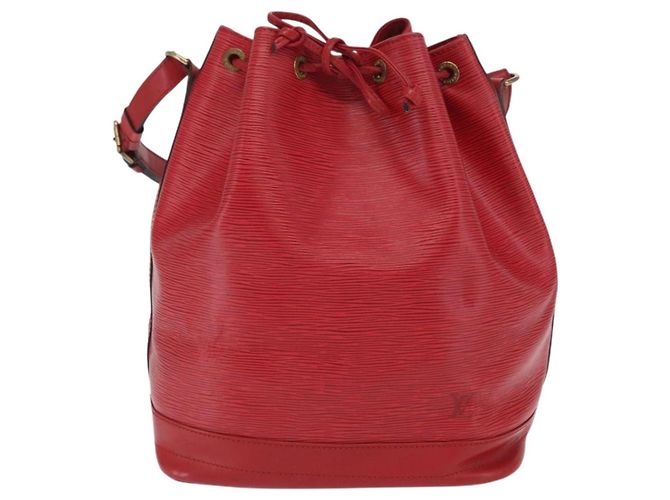 LOUIS VUITTON Borsa a Spalla Epi Noe Rossa M44007 LV Auth 170712 Rosso - vista 13