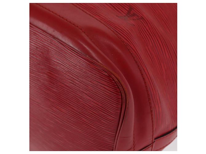 LOUIS VUITTON Borsa a Spalla Epi Noe Rossa M44007 LV Auth 170712 Rosso - vista 14