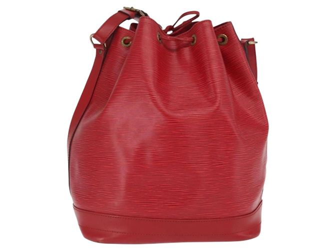 LOUIS VUITTON Borsa a Spalla Epi Noe Rossa M44007 LV Auth 170712 Rosso - vista 2