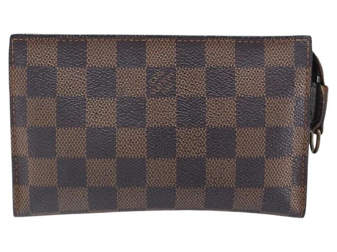 LOUIS VUITTON Pochette Marais Damier Ebene LV Auth ep13046 - vista 13