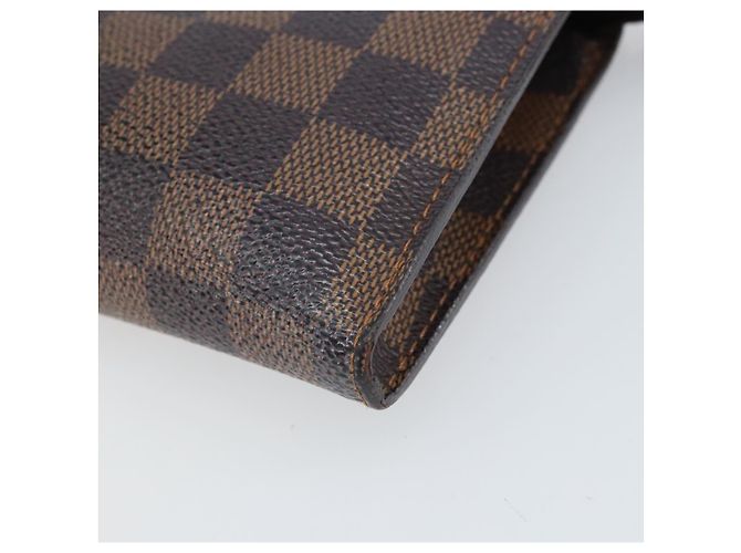 LOUIS VUITTON Pochette Marais Damier Ebene LV Auth ep13046 - vista 7