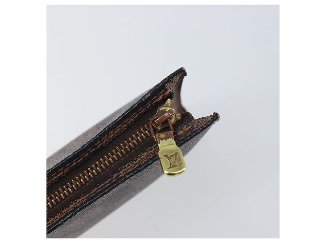 LOUIS VUITTON Pochette Marais Damier Ebene LV Auth ep13046 - vista 9