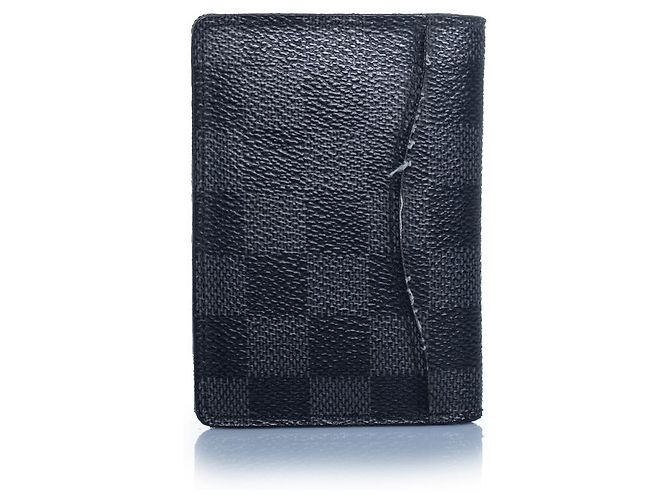 Tarjetero Damier graphite Louis Vuitton Negro - vista 3