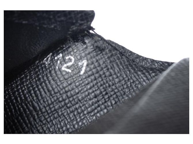 Tarjetero Damier graphite Louis Vuitton Negro - vista 4