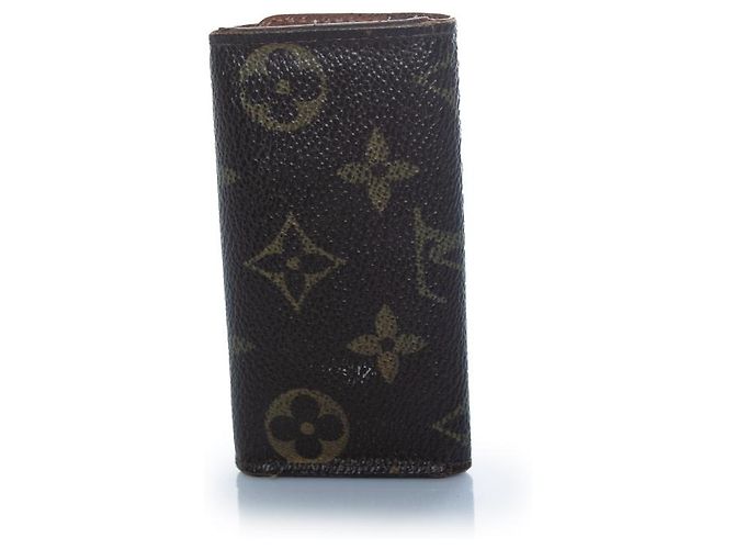 Louis Vuitton, vintage monogram key pouch Brown - view 2