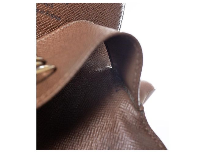 Louis Vuitton, vintage monogram key pouch Brown - view 5