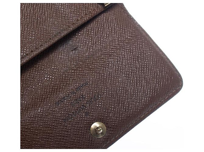 Louis Vuitton, vintage monogram key pouch Brown - view 6