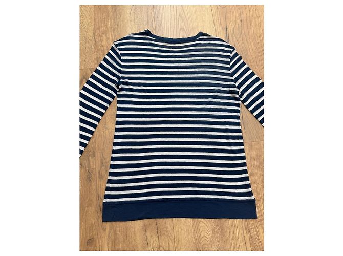 T By Alexander Wang Langarmshirt von Alexander Wang Blau - Ansicht 11