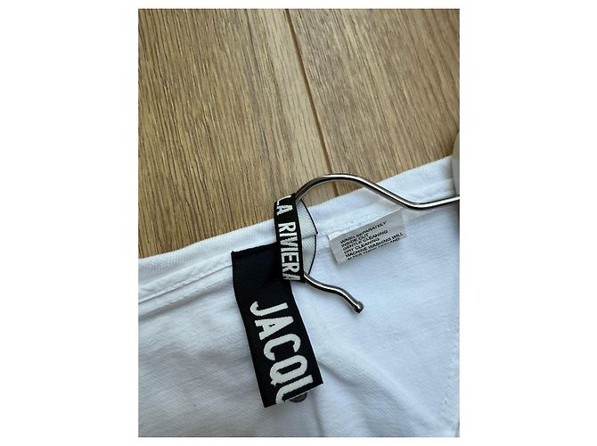 Falda Jacquemus La Riviera Blanca de Algodón Blanco - vista 11