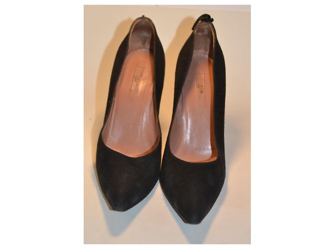 Décolleté Alaïa in scamosciato nero taglia 35,5 IT - vista 2